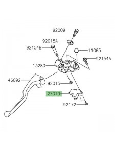 Contacteur d'embrayage Kawasaki Ninja 400 (2018-2020)