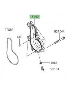 Carter de pompe à eau Kawasaki 161420757 | Moto Shop 35