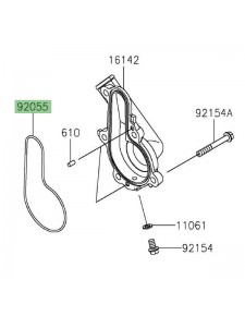 Joint carter de pompe à eau Kawasaki 920550889 | Moto Shop 35