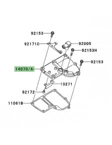 Carter de reniflard d'huile Kawasaki GTR 1400 (2010-2014) | Réf. 140700004