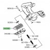Caoutchouc repose-pieds arrière Kawasaki GTR 1400 (2015-2016)