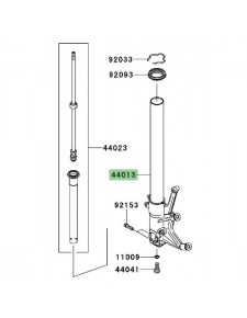 Tube de fourche gauche Kawasaki GTR 1400 (2010-2016) | Réf. 44013015518R