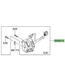 Commodo gauche Kawasaki GTR 1400 (2010-2016) | Réf. 460910202