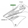 Autocollant "Kawasaki" écope latérale Kawasaki KLX 125 (2011) | Réf. 560690787 - 560690789
