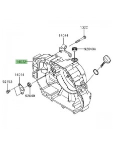 Carter d'embrayage Kawasaki KLX 125 (2010-2016) | Réf. 140320116