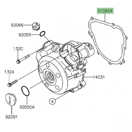 Joint carter d'alternateur Kawasaki KLX 125 (2010-2016) | Réf. 110610213 - 110610820