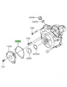 Joint couvercle carter d'alternateur Kawasaki KLX 125 (2010-2016) | Réf. 110610300