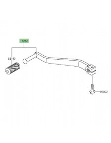 Sélecteur de vitesse Kawasaki KLX 125 (2010-2016) | Réf. 132420242