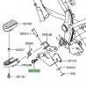 Vis fixation repose-pieds avant Kawasaki KLX 125 (2010-2016)