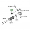 Vis fixation repose-pieds arrière Kawasaki KLX 125 (2010-2016)