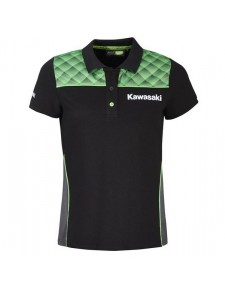 Polo manches courtes femme Kawasaki Sports 2020 - Devant | Moto Shop 35
