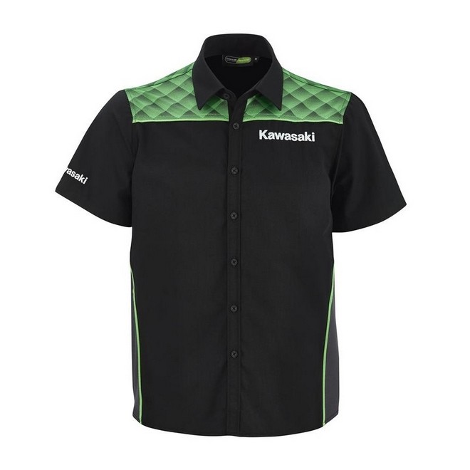 Chemisette Kawasaki Sports 2020 - Devant | Moto Shop 35 Chemisette Kawasaki Sports 2020 - Devant | Moto Shop 35