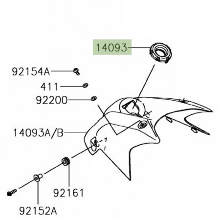 Protection neiman Kawasaki Ninja 650 (2017-2019) | Réf. 140930262