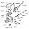 Vis axe de levier de frein Kawasaki 920021322 | Moto Shop 35