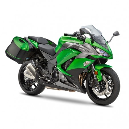 Pack Tourer Kawasaki Z1000SX Vert Emerald Blazed / Gris Metallic Carbon / Gris Metallic Graphite (2018)