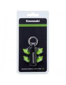 Bouchons d'oreilles réutilisables Kawasaki | Réf. 063RGS0016