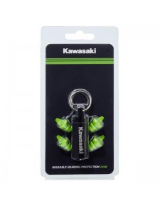 Bouchons d'oreilles réutilisables Kawasaki | Réf. 063RGS0017