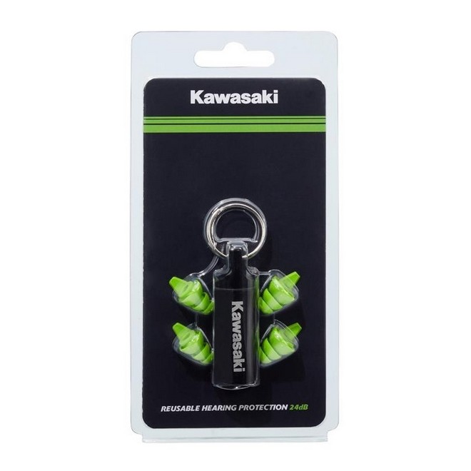 Bouchons d'oreilles réutilisables Kawasaki | Réf. 063RGS0017