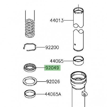 Joint spi de fourche Kawasaki KLX 125 (2010-2016) |Réf. 920491524