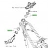 Roulement de direction Kawasaki KLX 125 (2010-2016)