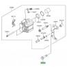 Vis fixation étrier de frein avant Kawasaki KLX 125 (2010-2016)