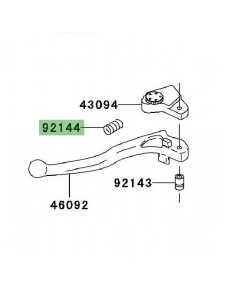 Ressort levier d'embrayage Kawasaki 921441467