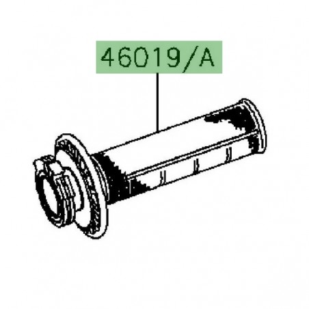 Poignée de gaz Kawasaki KLX 125 (2010-2016) | Réf. 460190026
