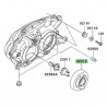 Obturateur caoutchouc optique avant Kawasaki 490161209