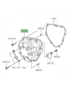 Carter d'alternateur Kawasaki Z900 (2020-2023) | Réf. 140310640