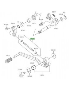 Tige de sélecteur de vitesse Kawasaki Versys 1000 (2019-2024) | Réf. 391100049