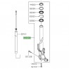 Tube de fourche droit Kawasaki Versys 1000 SE (2019-2024) | Réf. 440130336