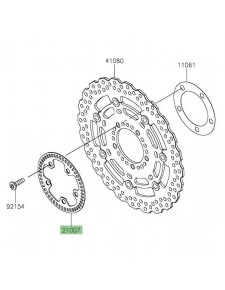 Cible ABS avant Kawasaki Versys 1000 (2019-2024) | Réf. 210070681