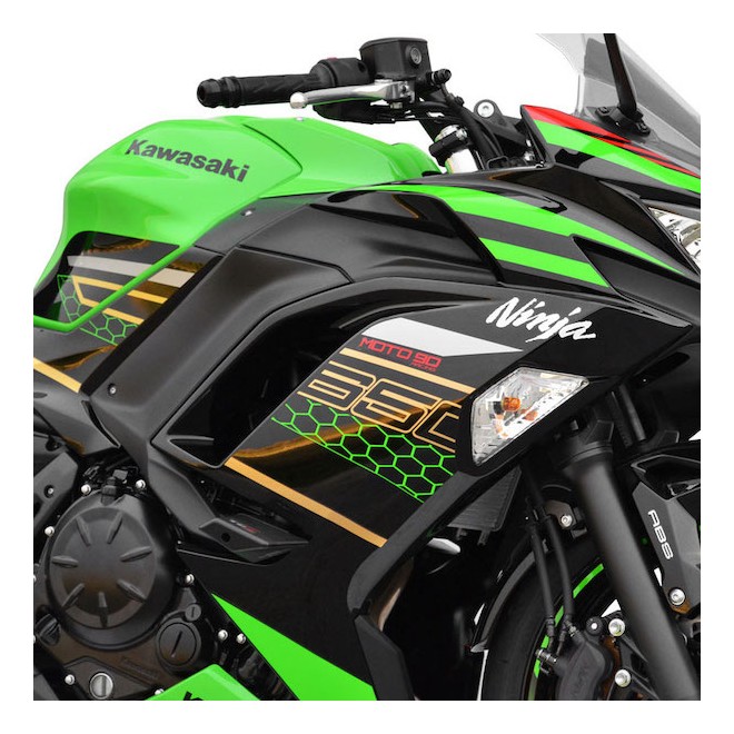 Patins de protection Top Block RLK53 Kawasaki Ninja 650 (2020-2025) | Moto Shop 35