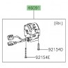 Commodo droit Kawasaki Versys 1000 (2019-2024)