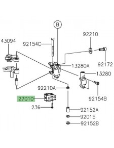 Contacteur d'embrayage Kawasaki 270100916 | Moto Shop 35