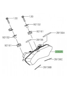 Feu arrière à Leds Kawasaki Versys 1000 (2019-2024)