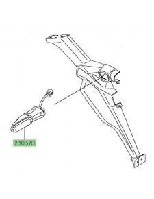 Clignotant arrière à Leds Kawasaki Versys 1000 (2019-2024)