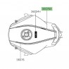 Liserè de réservoir droit Kawasaki Versys 1000 SE/S (2021) | Moto Shop 35