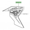 Autocollant "Kawasaki Versys" écope de radiateur Kawasaki Versys 1000 S/SE (2021-2022)