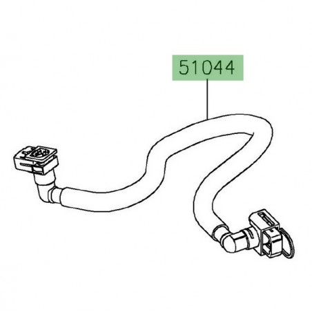 Durite d'essence Kawasaki 510440847 | Moto Shop 35