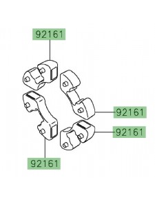 Amortisseur de couple Kawasaki 921610303 | Moto Shop 35