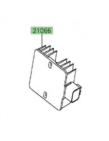 Régulateur de tension d'origine Kawasaki 210660720 | Moto Shop 35