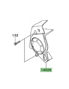 Carter pignon sortie de boîte Kawasaki 140260129 | Moto Shop 35