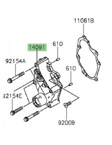 Carter de transmission Kawasaki 140930463 | Moto Shop 35