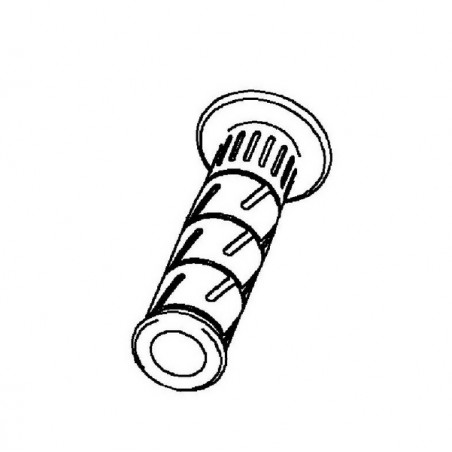 Poignée caoutchouc gauche d'origine Kawasaki 460750564 | Moto Shop 35