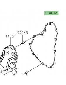 Joint carter d'alternateur d'origine Kawasaki 110610165 | Moto Shop 35