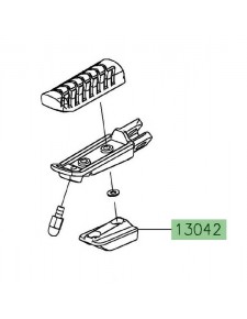 Masselotte repose-pieds Kawasaki 130420759 | Moto Shop 35