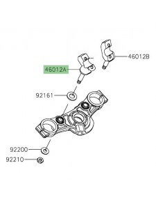 Pontet de guidon Kawasaki Z650 (2020-2024)