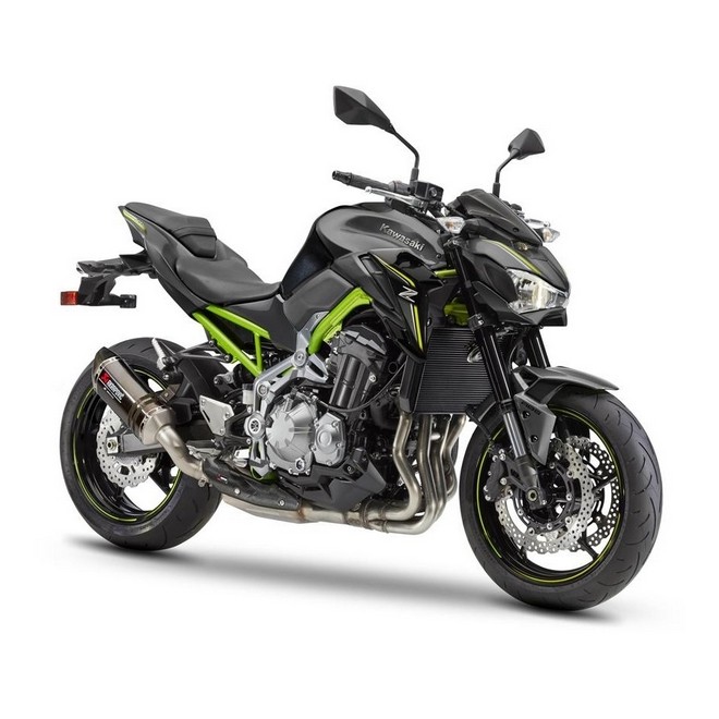 Silencieux Akrapovic Carbone Kawasaki Z900 A2 (2020-2024) | Réf. 258EXP0106B