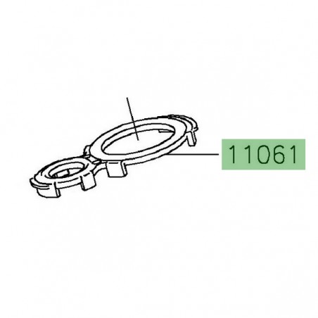 Joint de puits de bougie Kawasaki 110611213 | Moto Shop 35
